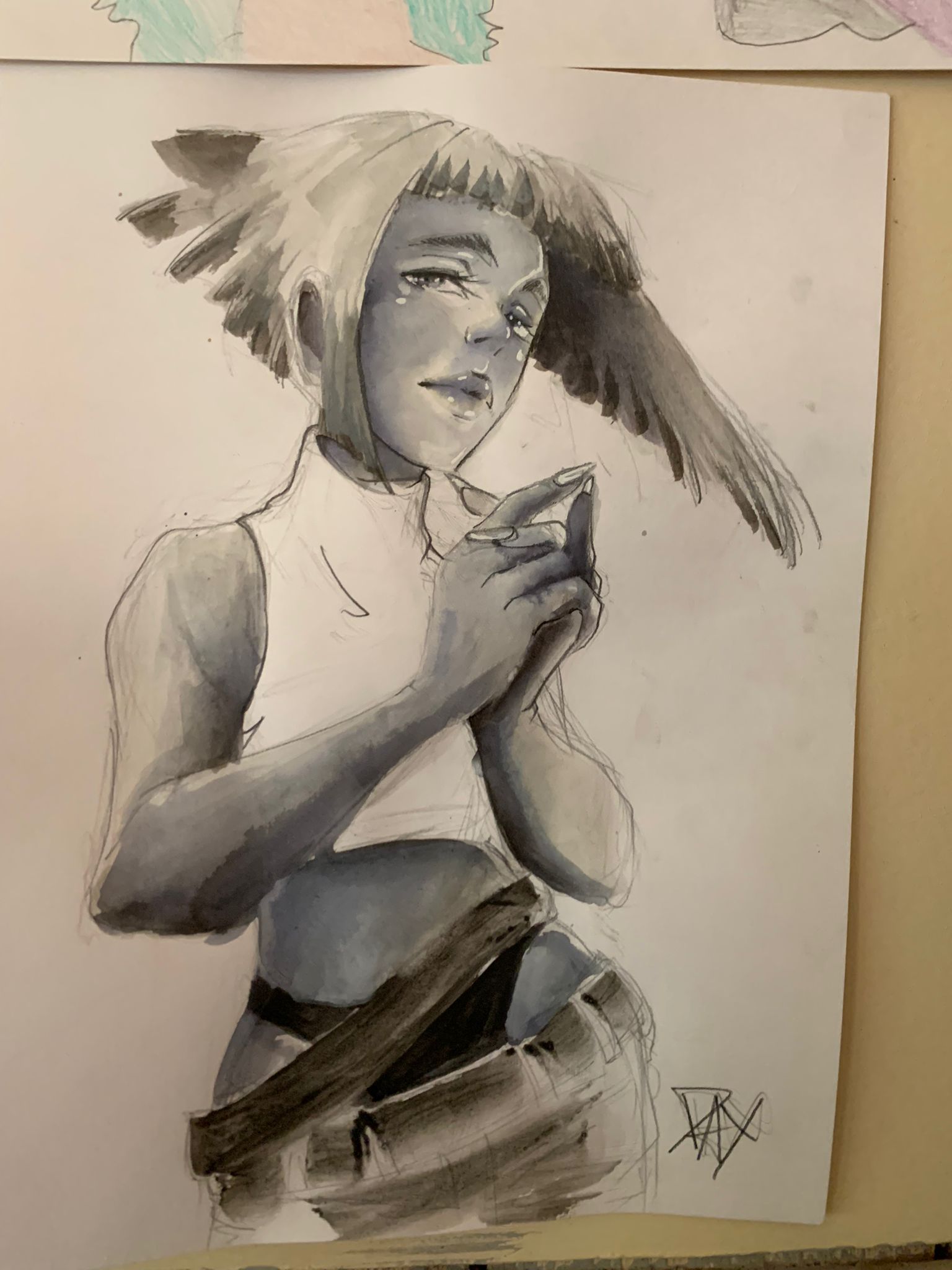 Atelier technique et composition manga pour enfants en colonie de vacances